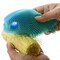 Norpro Silicone Dish Brush - Double Sided Multi Use Veggie Scrubber Pot Holder - Blue (Fish)